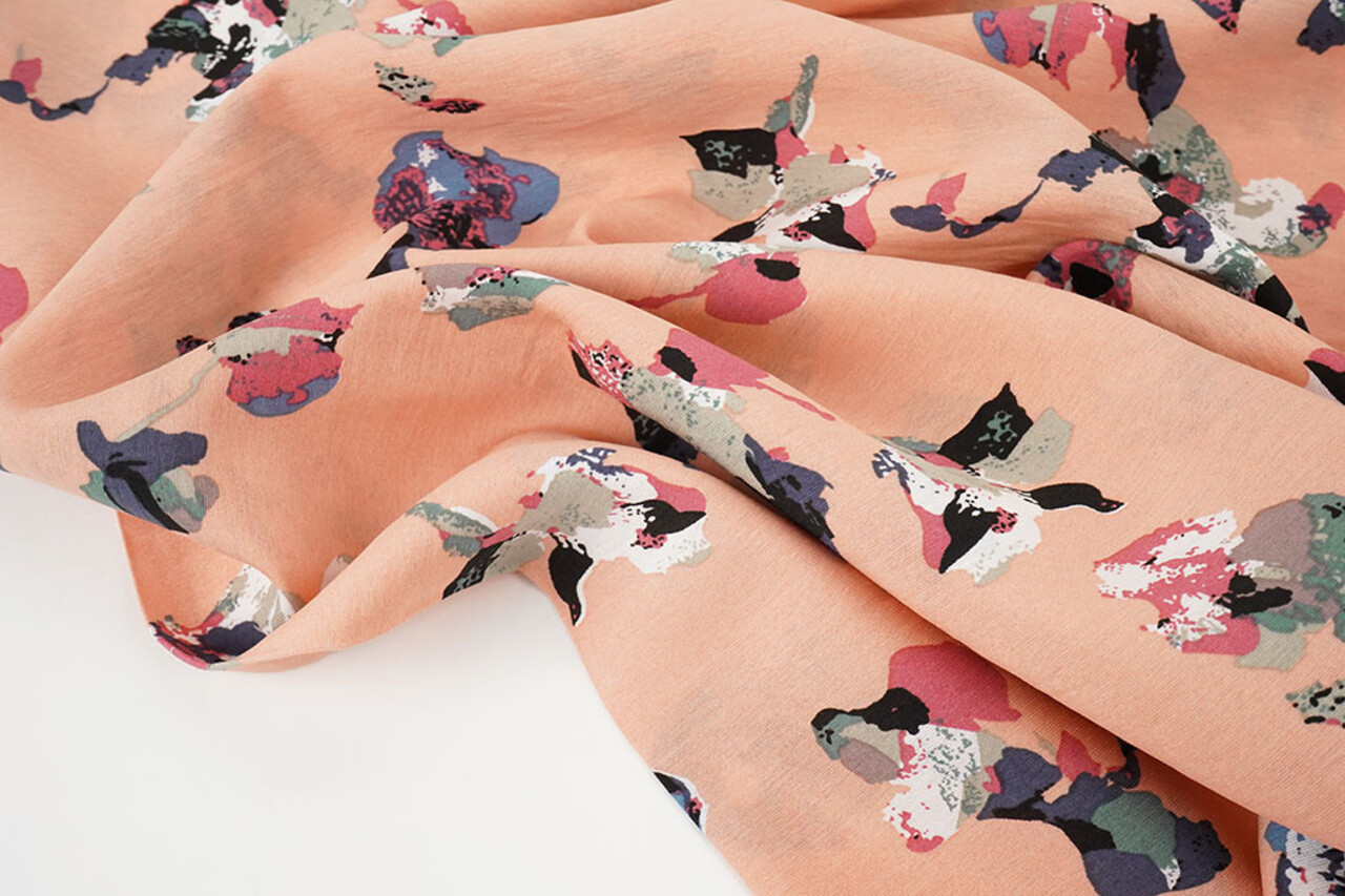 Gewassen Viscose Byrony