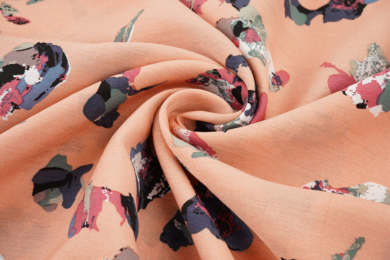 Gewassen Viscose Byrony