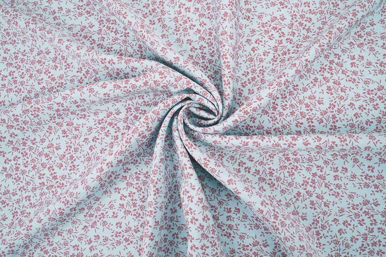 Washed Viscose Mireya Blue Grey