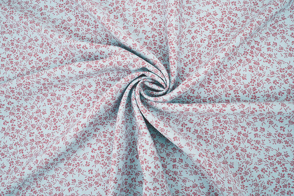 Washed Viscose Mireya Blue Grey