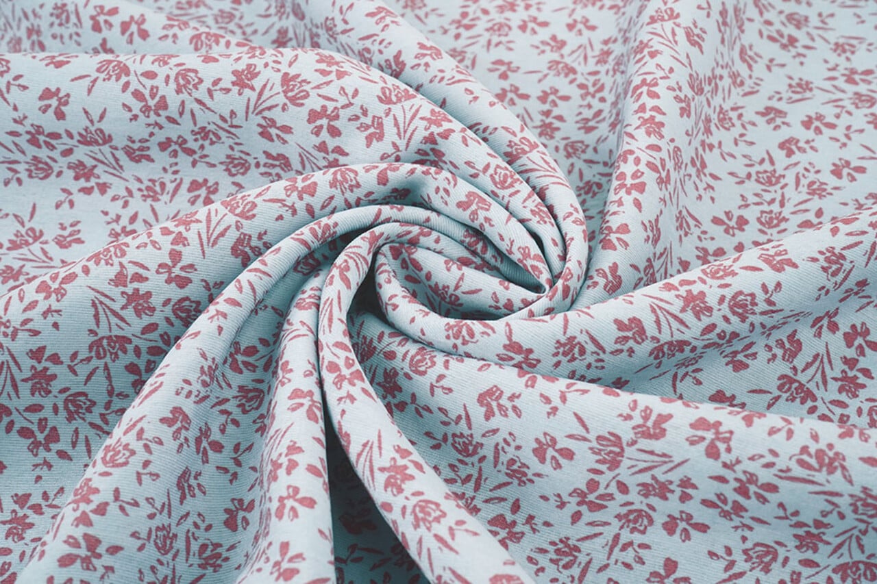 Lavé Viscose Mireya Bleu Gris Lavé Viscose Mireya Bleu Gris