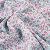 Gewassen Viscose Mireya Blauw Grijs Gewassen Viscose Mireya Blauw Grijs