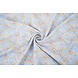 Washed Viscose Paisley Light Blue