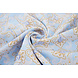 Washed Viscose Paisley Light Blue
