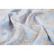 Gewaschene Viskose Paisley Hellblau