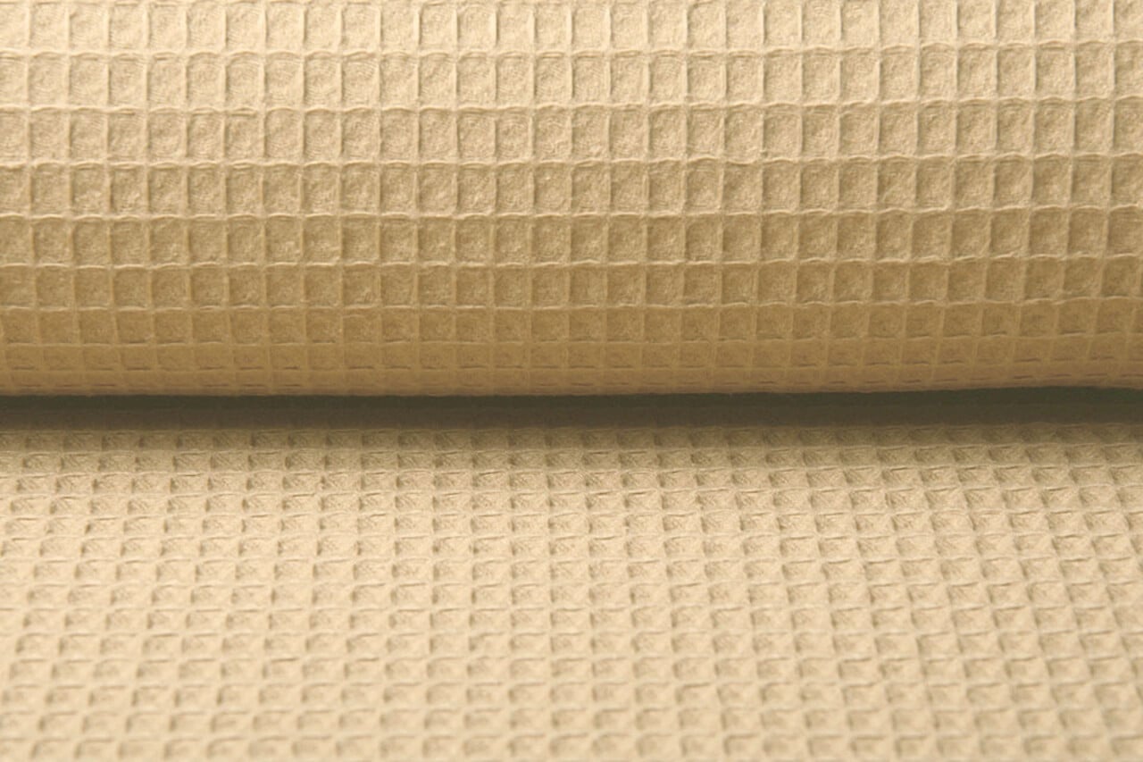 Oeko-Tex® Nid d’Abeille Coton Beige Oeko-Tex® Nid d’Abeille Coton Beige
