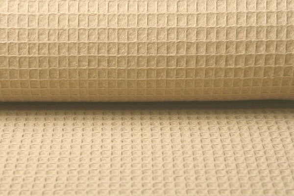Oeko-Tex® Nid d’Abeille Coton Beige Oeko-Tex® Nid d’Abeille Coton Beige
