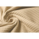 Oeko-Tex® Waffle Pique Fabric Beige Oeko-Tex® Waffle Pique Fabric Beige