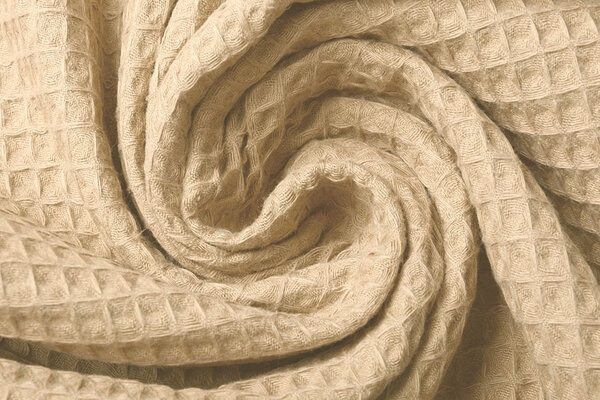 Oeko-Tex®  Wafel Katoen Beige