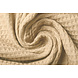 Oeko-Tex® Waffle Pique Fabric Beige Oeko-Tex® Waffle Pique Fabric Beige