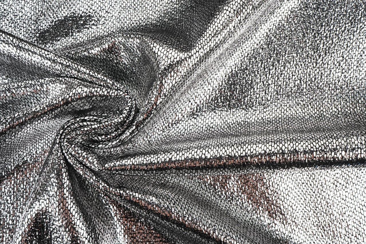 Party Bling Slangenprint Zilver Party Bling Slangenprint Zilver