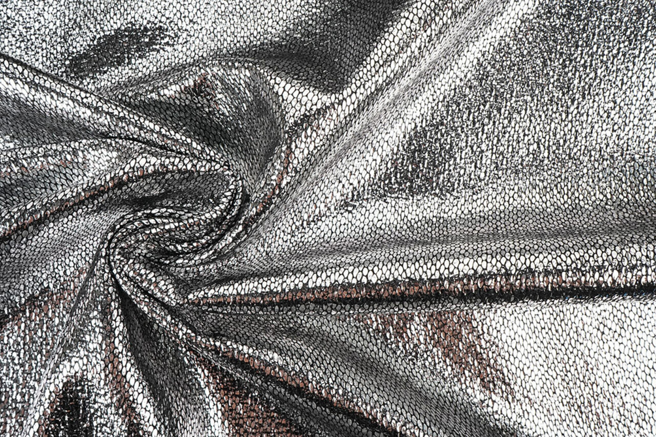 Party Bling Snake Print Silver Party Bling Snake Print Silver