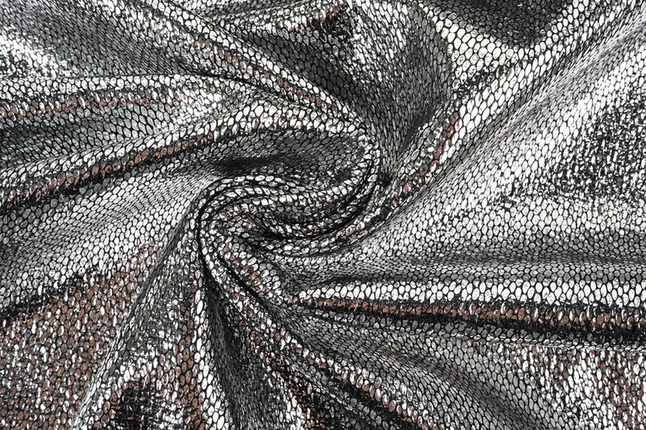 Party Bling Slangenprint Zilver Party Bling Slangenprint Zilver