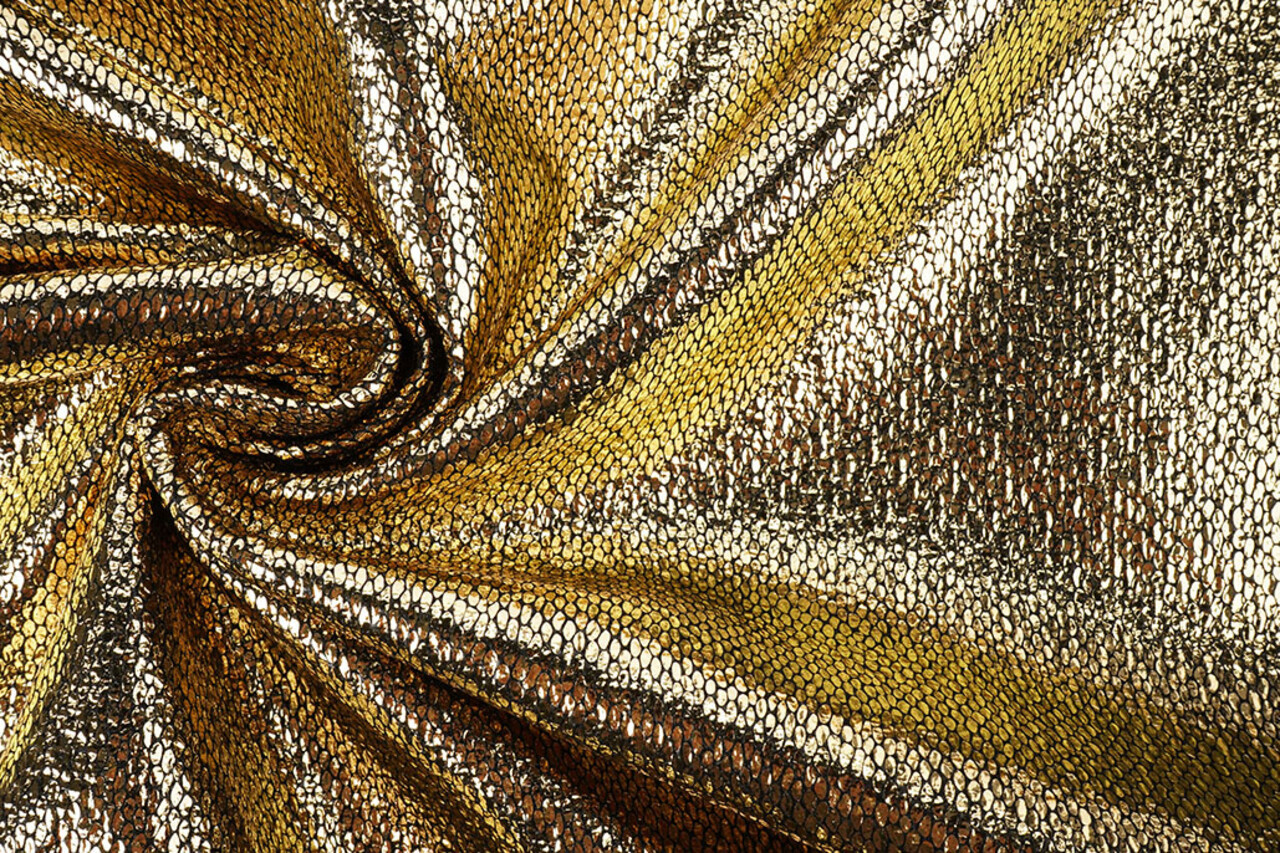 Party Bling Snake Print Gold Party Bling Snake Print Gold