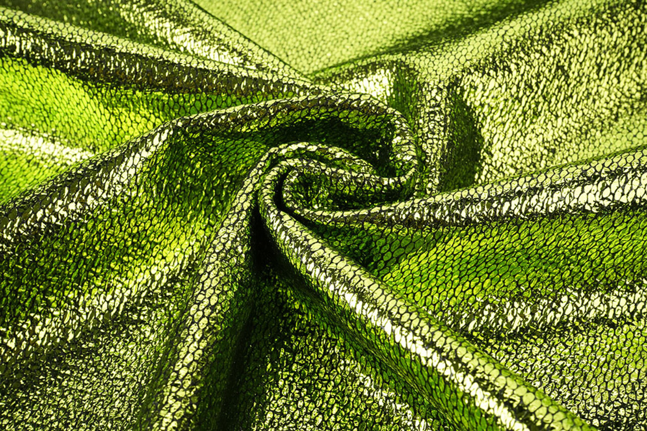 Party Bling Slangenprint Lime Groen Party Bling Slangenprint Lime Groen