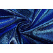 Party Bling Slangenprint Kobaltblauw Party Bling Slangenprint Kobaltblauw