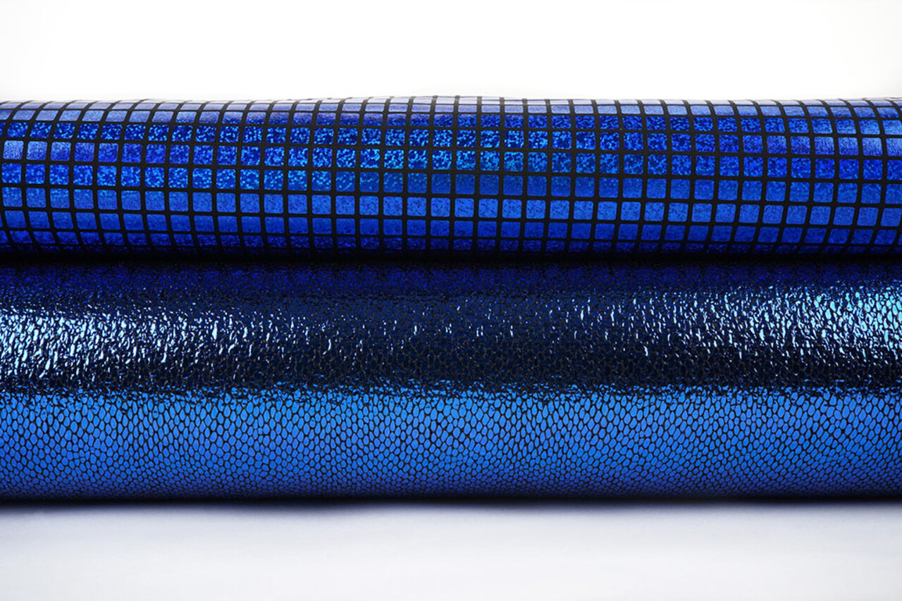 Party Bling Snake Print Cobalt Blue Party Bling Snake Print Cobalt Blue