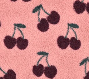 Teddy Stof Kersen Poeder Roze Teddy Stof Kersen Poeder Roze