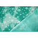 Sweatstoff Tie Dye Sterne Meergrün