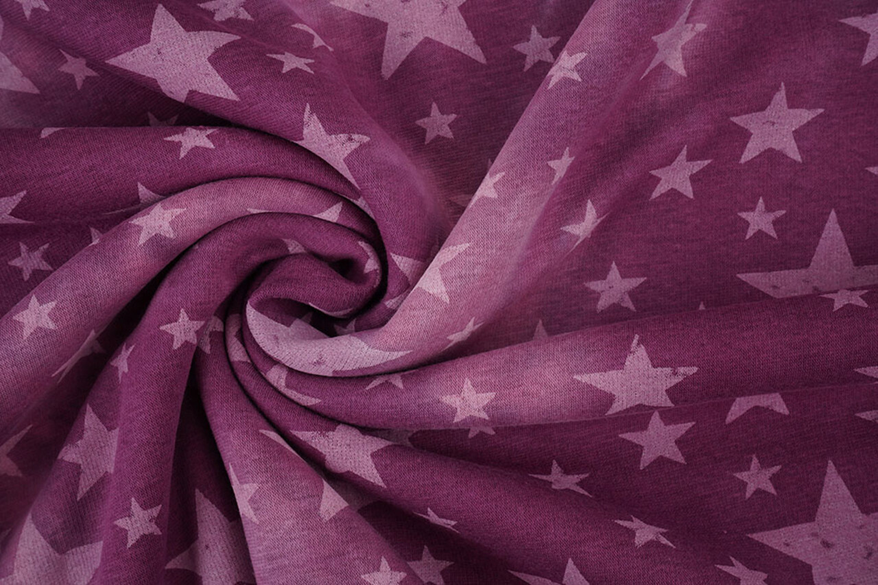 Jogging Tie Dye Sterren Donker Oud Roze Jogging Tie Dye Sterren Donker Oud Roze
