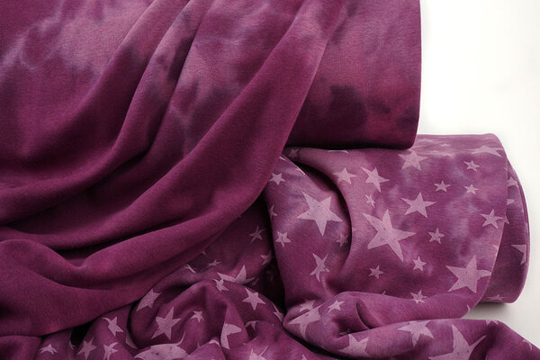 Jogging Tie Dye Sterren Donker Oud Roze Jogging Tie Dye Sterren Donker Oud Roze