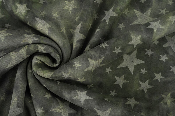 Jogging Tie Dye Sterren Army Groen
