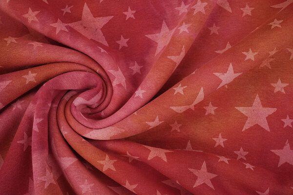Jogging Tie Dye Sterren Rood