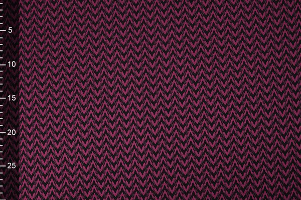 Viscose Jacquard Zigana 3-Tone Fuchsia Viscose Jacquard Zigana 3-Tone Fuchsia