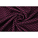 Viscose Jacquard Zigana 3-Tone Fuchsia Viscose Jacquard Zigana 3-Tone Fuchsia