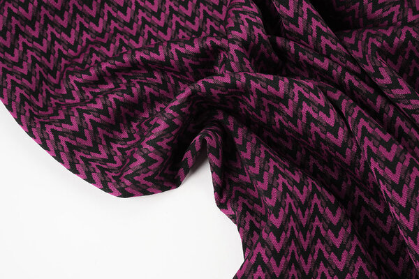 Viscose Jacquard Zigana 3-Tone Fuchsia Viscose Jacquard Zigana 3-Tone Fuchsia