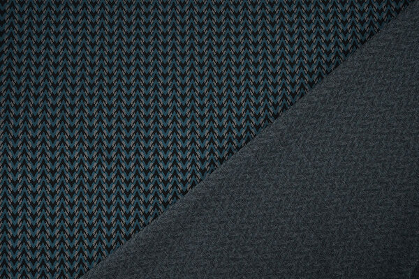 Viskose Jacquard Zigana 3-Tone Petrol Viskose Jacquard Zigana 3-Tone Petrol