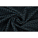 Viscose Jacquard Zigana 3-Tone Petrol Viscose Jacquard Zigana 3-Tone Petrol