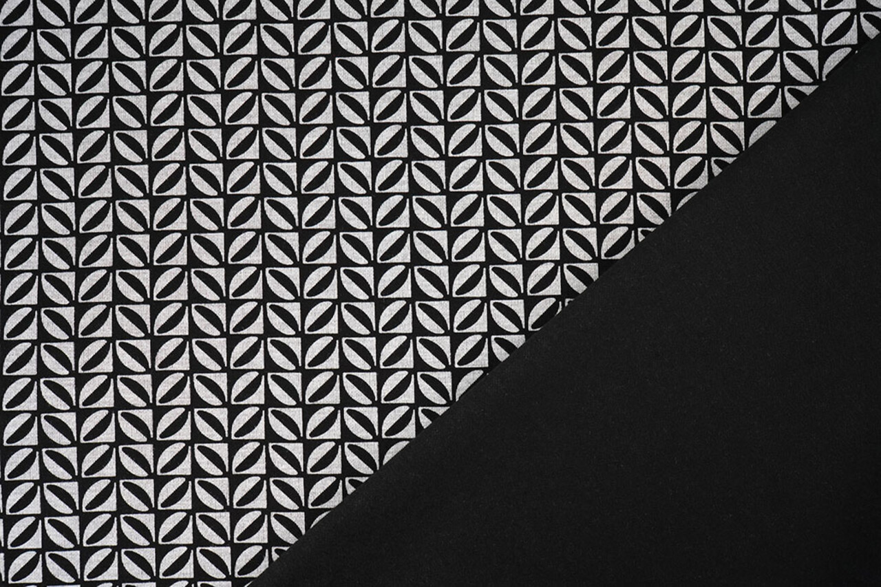 Viscose Punta Di Roma Geo Print 2 Viscose Punta Di Roma Geo Print 2