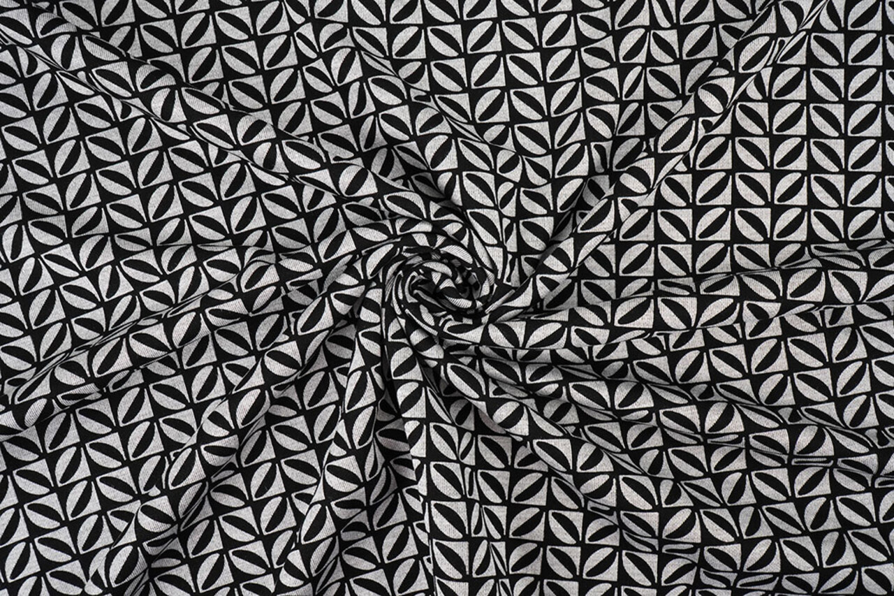 Viscose Punta Di Roma Geo Print 2 Viscose Punta Di Roma Geo Print 2