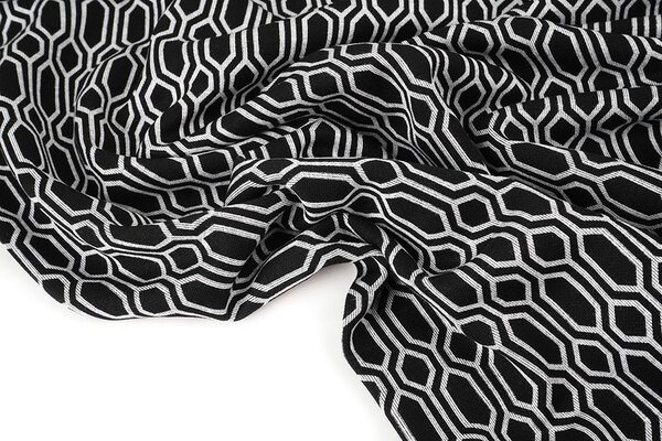 Viscose Punta Di Roma Geo Print 3 Viscose Punta Di Roma Geo Print 3