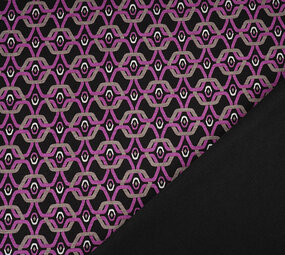 Viscose Punta Di Roma Retro Chain Roze Viscose Punta Di Roma Retro Chain Roze