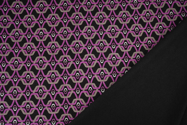 Viscose Punta Di Roma Retro Chain Roze Viscose Punta Di Roma Retro Chain Roze