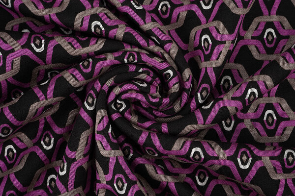 Viscose Punta Di Roma Retro Chain Pink Viscose Punta Di Roma Retro Chain Pink