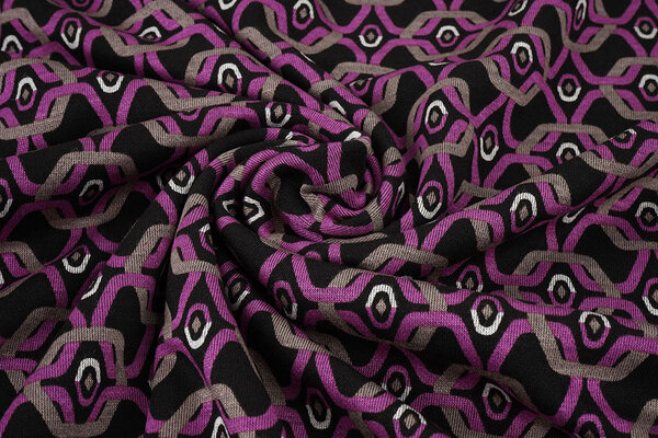 Viscose Punta Di Roma Retro Chain Pink Viscose Punta Di Roma Retro Chain Pink