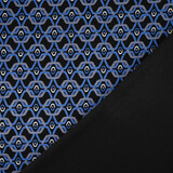 Viskose Punta Di Roma Retro Chain Blau Viskose Punta Di Roma Retro Chain Blau