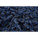 Viscose Punta Di Roma Retro Chain Blauw Viscose Punta Di Roma Retro Chain Blauw