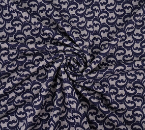 Viscose Punta Di Roma Curly Grey Viscose Punta Di Roma Curly Grey