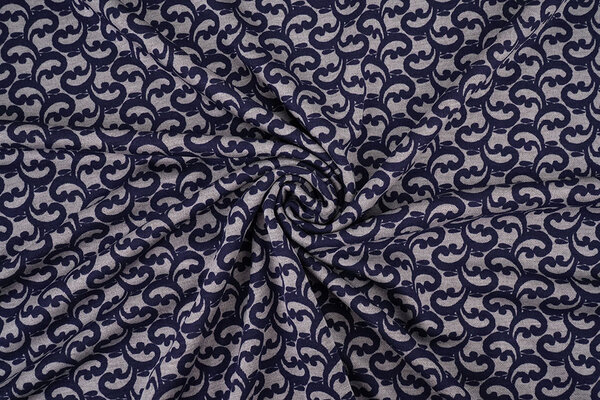 Viscose Punta Di Roma Curly Grey Viscose Punta Di Roma Curly Grey
