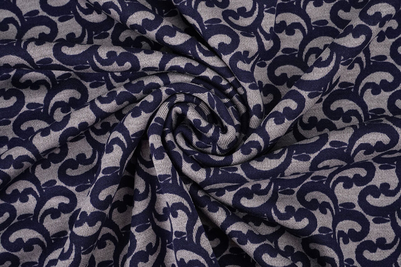 Viscose Punta Di Roma Curly Grey Viscose Punta Di Roma Curly Grey