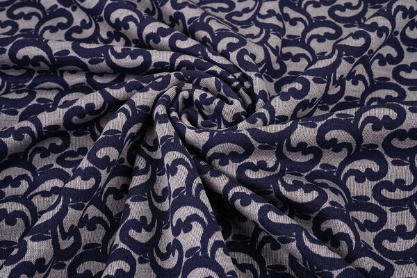 Viscose Punta Di Roma Curly Grey Viscose Punta Di Roma Curly Grey