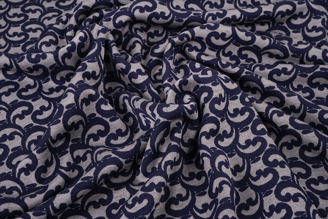 Viscose Punta Di Roma Curly Grijs Viscose Punta Di Roma Curly Grijs