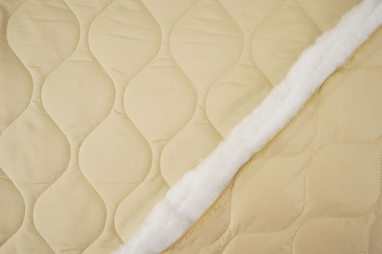 Double-sided Quilted Fabric Nude Double-sided Quilted Fabric Nude