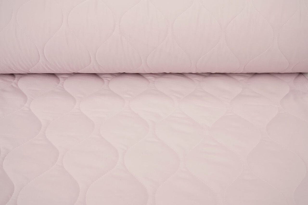 Double-sided Quilted Fabric Light Old Pink Double-sided Quilted Fabric Light Old Pink