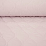 Dubbelzijdig Gewatteerde Stof Licht Oud Roze