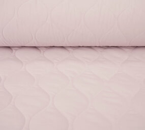 Double-sided Quilted Fabric Light Old Pink Double-sided Quilted Fabric Light Old Pink